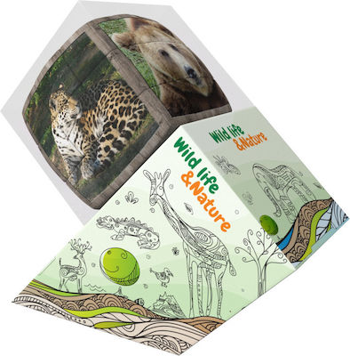 V-Cube Cub de Viteză 3x3 pentru 6+ Ani V3PN-WILDANIMALS 1buc