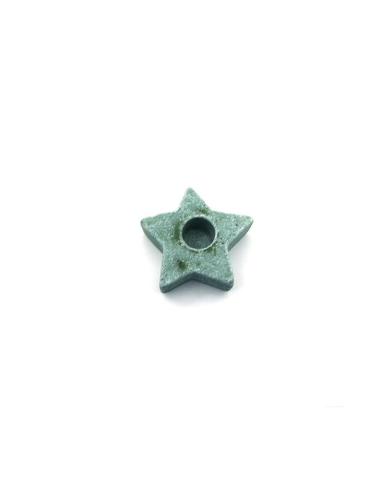 blokker Christmas Green Candle 8cm