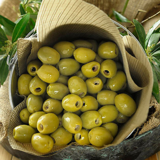 Olea Tree Organic Pitless Green Olives 200gr