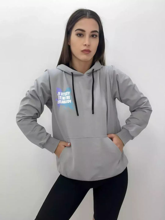 Unisex Hooded Sweatshirt Grey