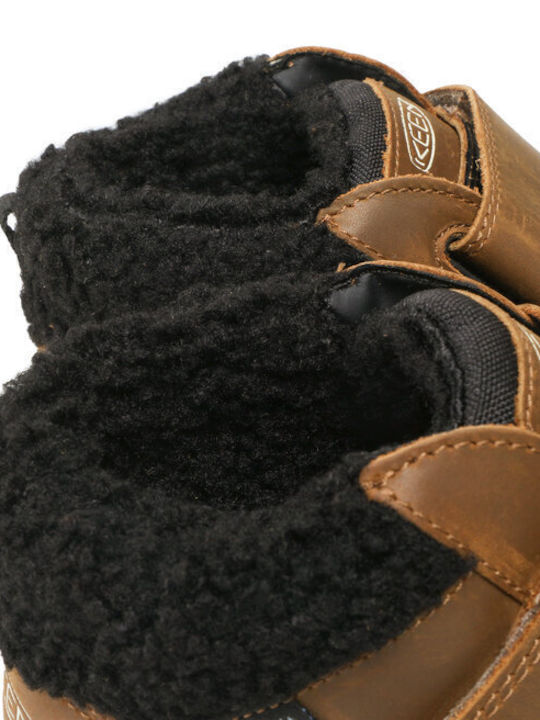 Kootenay Kinderstiefeletten mit Klettverschluss Braun