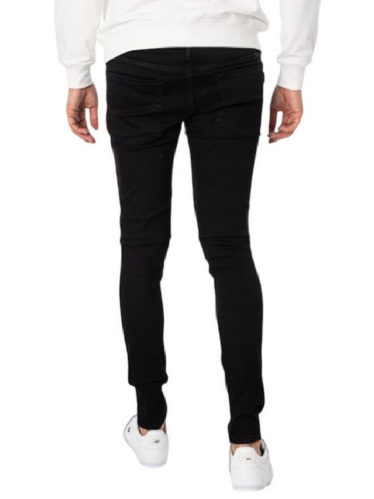 Antony Morato Pantaloni de Bărbați din Jean în Croială Slim BLACK DT00242-FA750411-9000