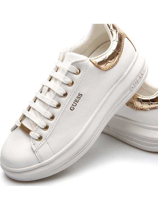 Vibo Sneakers White / Gold