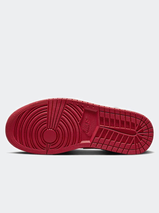 Jordan Air Jordan 1 Low Γυναικεία Sneakers Black / Sail / Gym Red