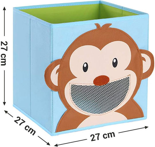 Songmics Kinder Aufbewahrungsbox aus Stoff Box Set Mehrfarbig 3Stück