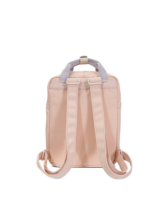 Doughnut Macaroon Mini Weiblich Stoff Rucksack Rosa