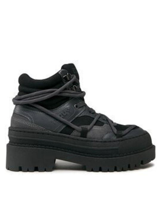 Boot Γυναικεία Μποτάκια Μαύρα