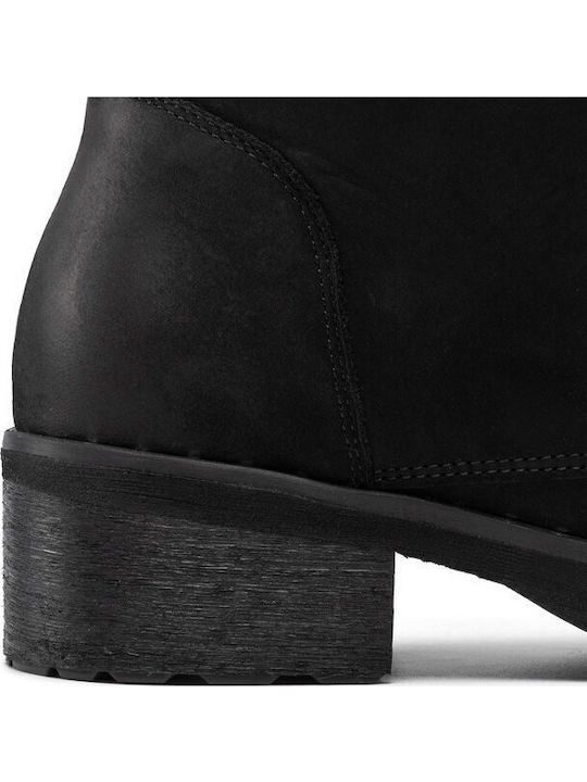 Damen Chelsea Stiefeletten Schwarz