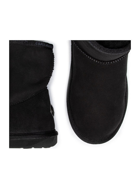 Stinger Suede Women's Ankle Boots Black