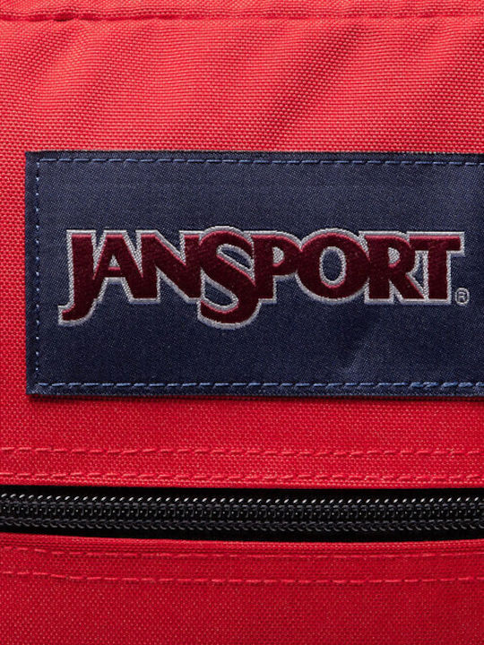 Jansport Big Student Ученическа Чанта Обратно Junior High-High School в Червен цвят