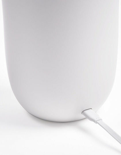 Lexon Ασύρματος Φορτιστής (Qi Pad) 10W Quick Charge 3.0 Λευκός (Oblio)