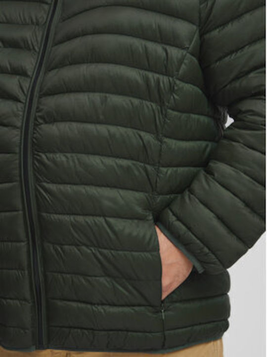 Blend Men's Winter Puffer Jacket Green. 20712461