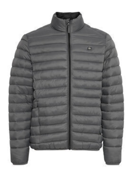 Зимно Мъжко Яке Puffer Сиво