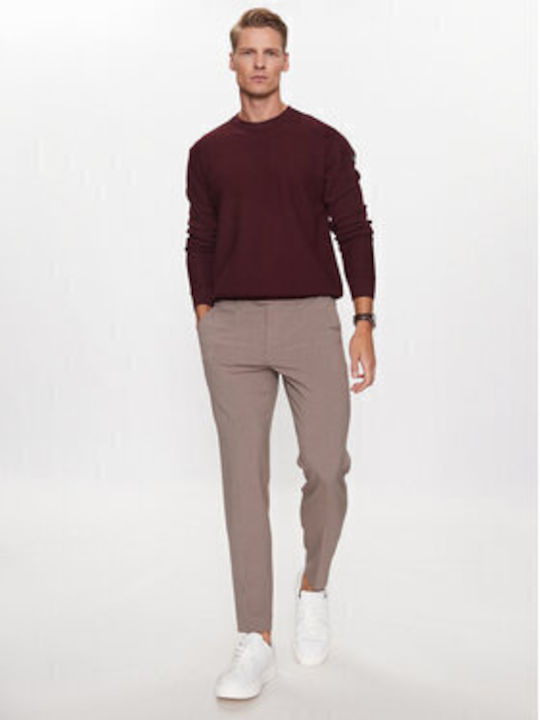 Men's Trousers Chinos Slim Fit Beige