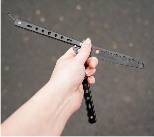 Butterfly Knife Educational Black