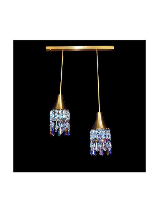 DITS Lighting Pendant Light Gold Rail