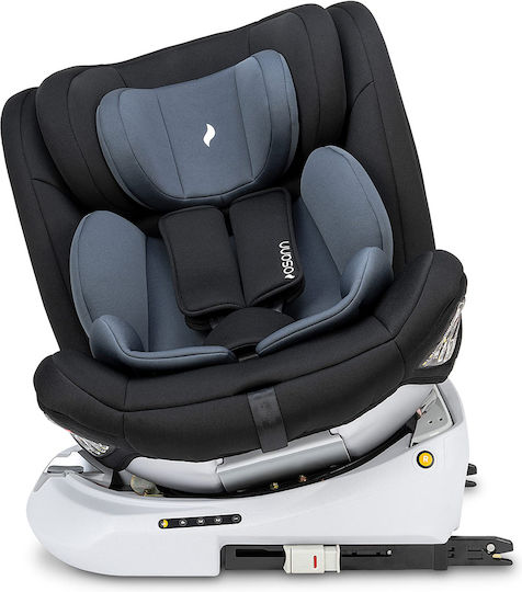 Osann Four 360 Καθισματάκι Αυτοκινήτου i-Size με Isofix Black 0-36 kg