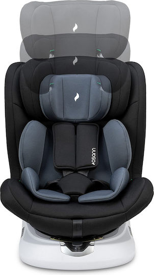 Osann Four 360 Καθισματάκι Αυτοκινήτου i-Size με Isofix Black 0-36 kg