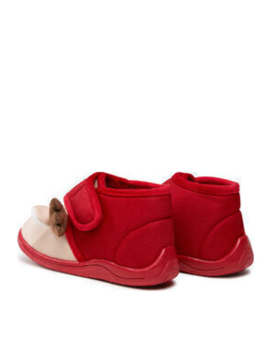 Kids Slippers Boots Red