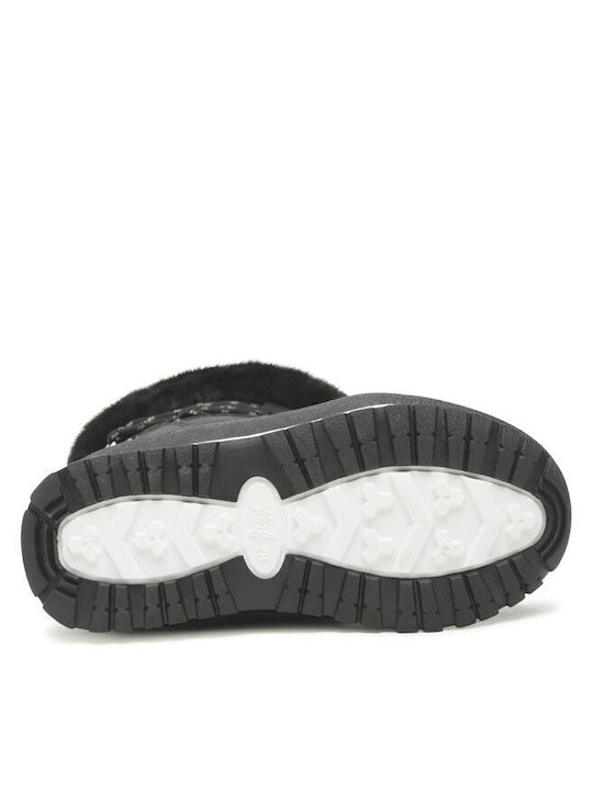 Ysby Kinder-Schneestiefel Schwarze