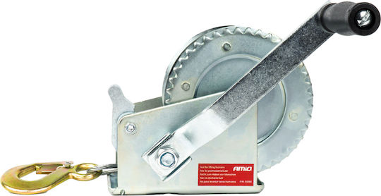 AMiO Manual 4x4 Car Winch with Towing Capacity 450kg