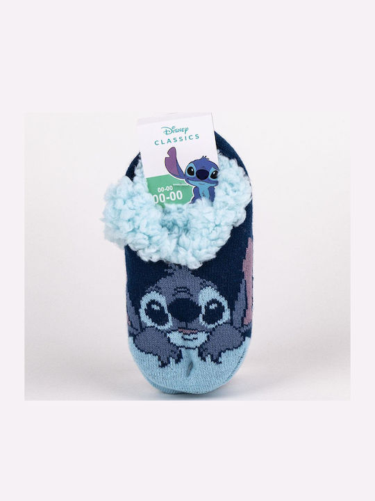 Stitch Kids Slippers Blue