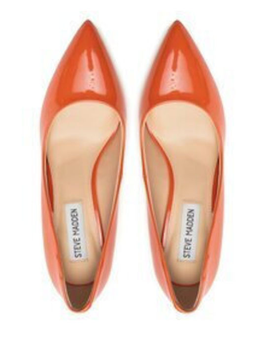 Patent Leather Orange Heels SM19000022-02002-808