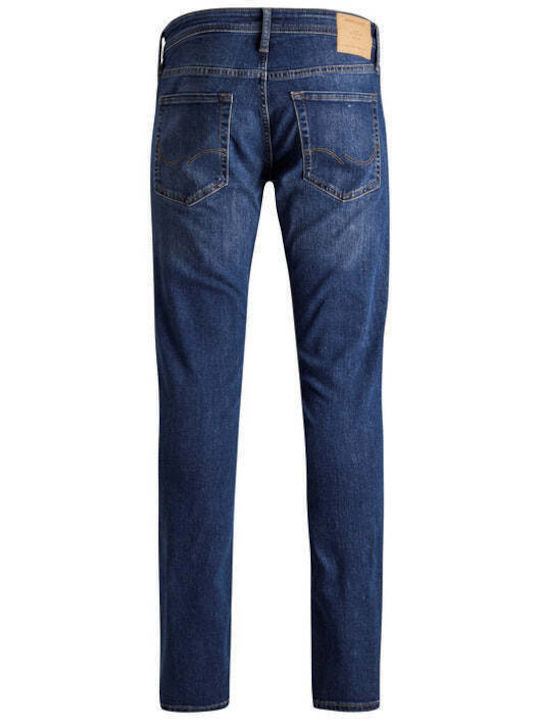 Men's Jeans Pants Elastic blue