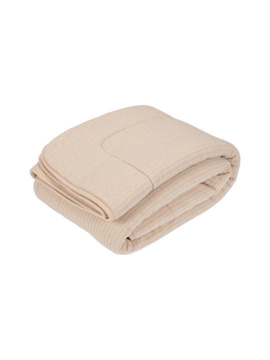 Little Dutch Pătură Pepinieră Swaddling pături Pure Bej Beige 100x70cm