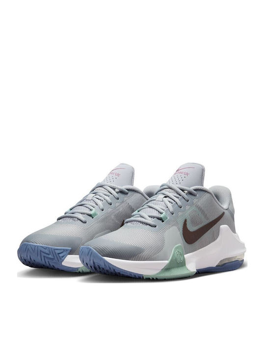 Air Max Impact 4 Χαμηλά Μπασκετικά Παπούτσια Γκρι