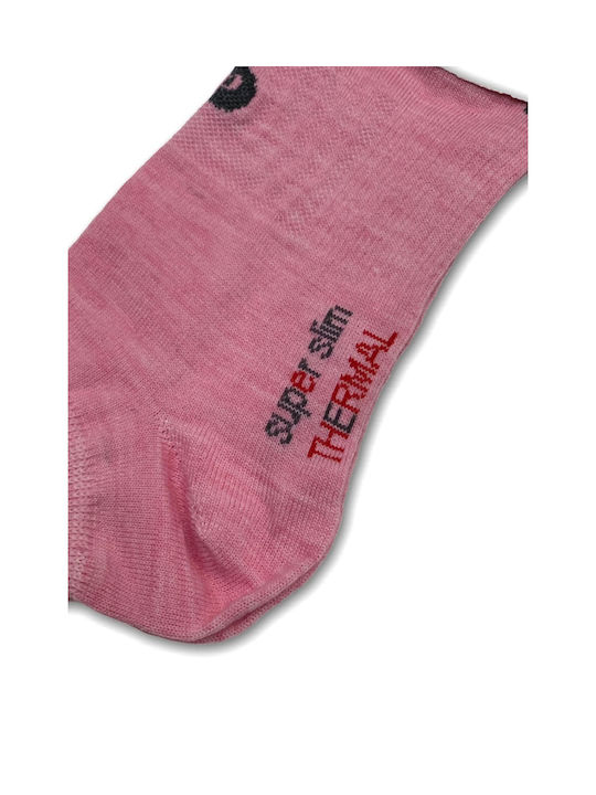 Dimi Socks Ανδρικές Μονόχρωμες Κάλτσες Ροζ 3Pack