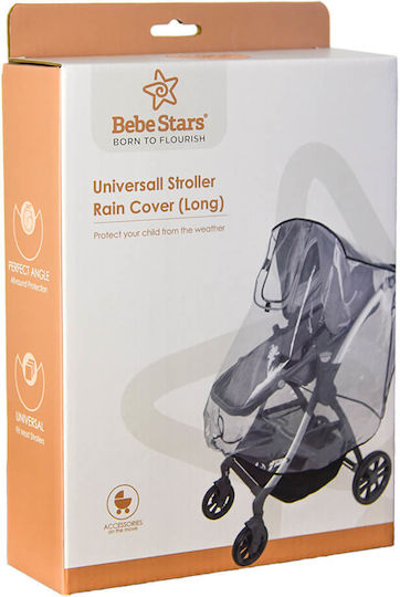 Bebe Stars Αδιάβροχο Καροτσιού Λευκό