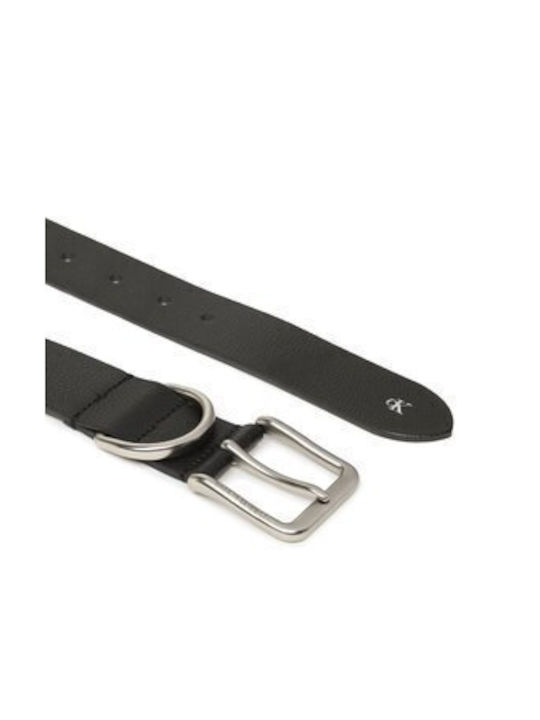 Calvin Klein Round Men's Belt Black