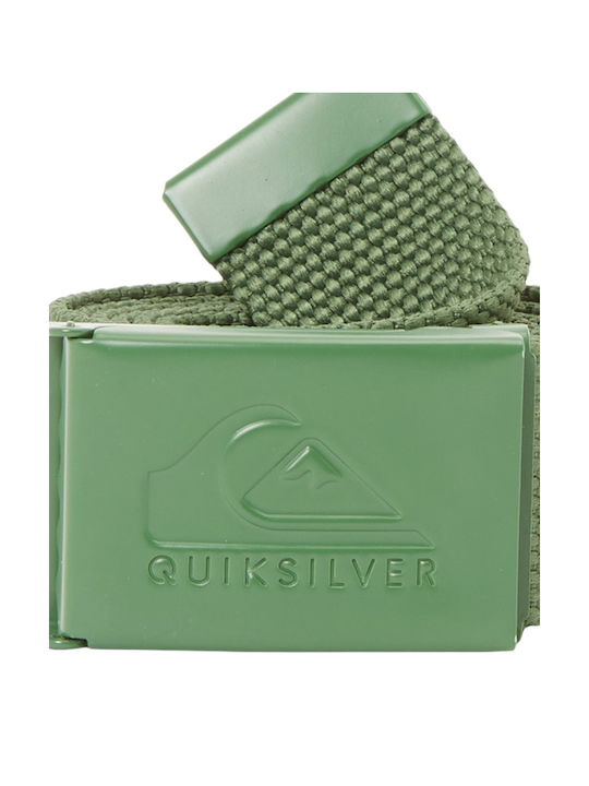 Quiksilver Principal Ανδρική Ζώνη Πράσινη