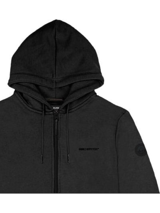 Cardigan With Hood Black