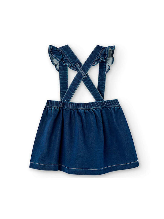 Boboli Kids Denim Skirt Blue