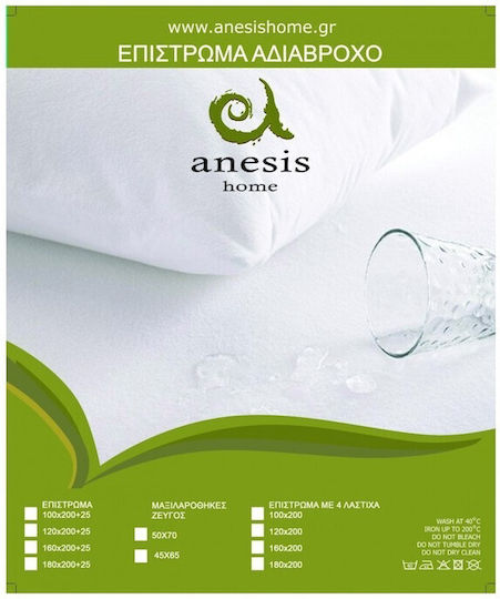 Anesis Acoperire de Hotel Rezistent la apă 160x200cm