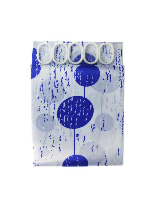Viosarp Fabric Shower Curtain 180x180cm Polyester Fabric VC901-1