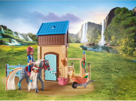Playmobil Horses Of Waterfall Amelia & Whisper With Horse Box for 5-12 years old