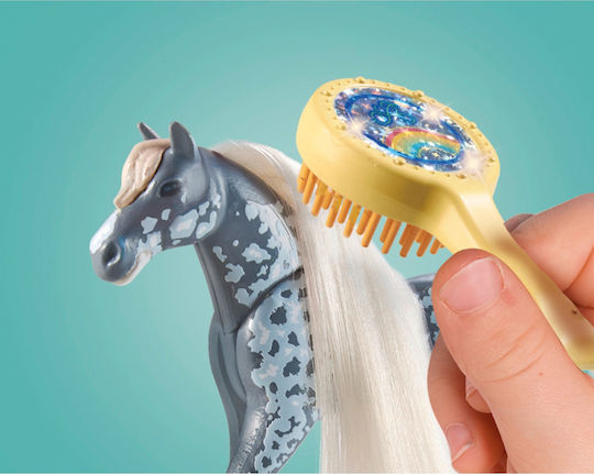 Playmobil Horses Of Waterfall Amelia & Whisper With Horse Box for 5-12 years old