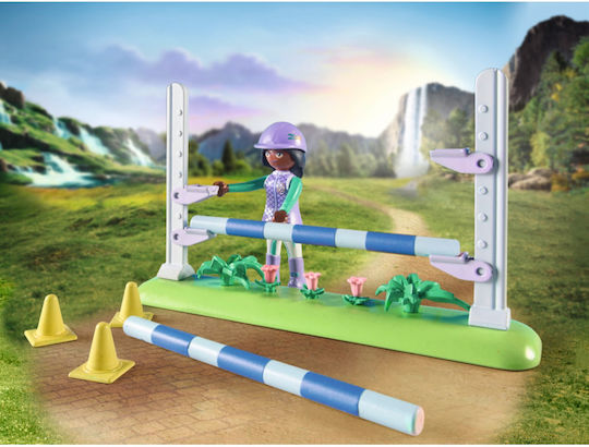 Playmobil Horses Of Waterfall Zoe & Blaze Tournament Lesson for 5-12 years old