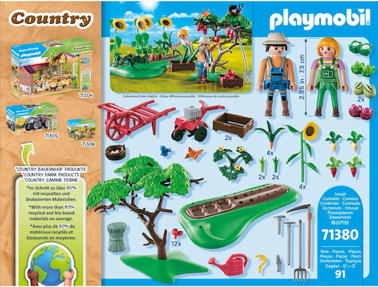 Playmobil Държава Starter Pack Градина със Зеленчуци Ферма за 4-10 години