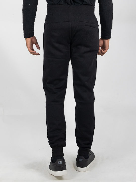 Paco & Co Herren-Sweatpants Black.