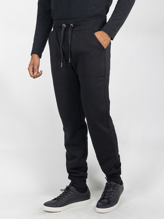 Pantaloni de trening cu Elastic Black.