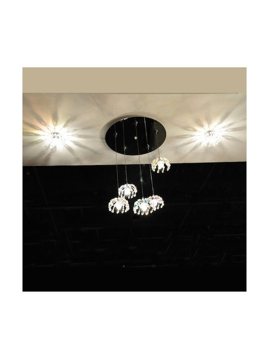 DITS Lighting Полилей с Кристали