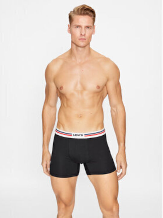 Sportswear Herren Boxershorts Black Grey 2Packung