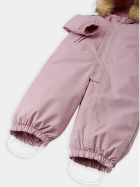 Reima Body pentru Bebeluși de Ieșire Mânecă lungă Pink