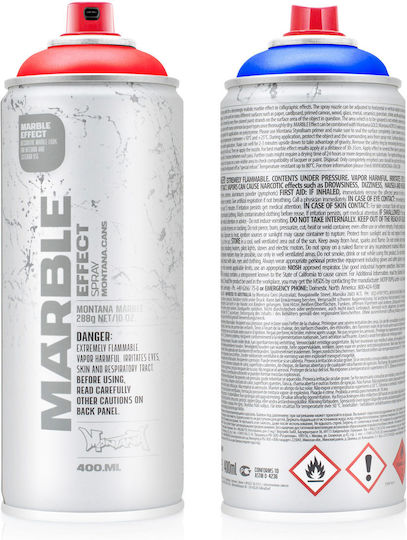 Montana Colors Spray Paint with Matt Effect Marble 400ml