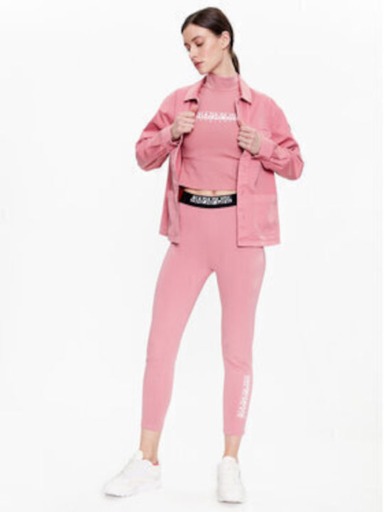 Short Jachetă de femei Puffer Pink