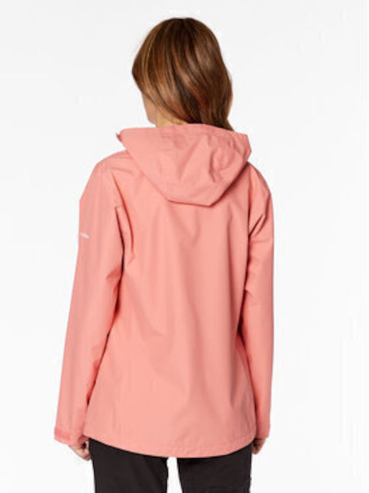 Puez Aqua 4 Short Women's Puffer Jacket Pink